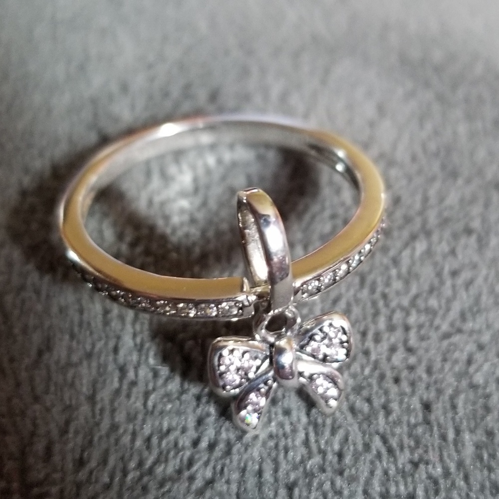 925 Sterling Silver promise ring size 7 or 9